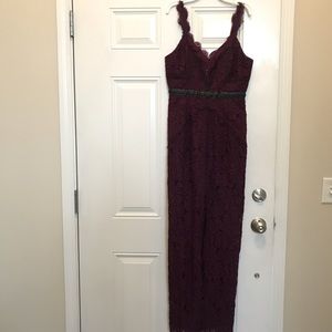 Beautiful Maroon Formal/Prom dress
